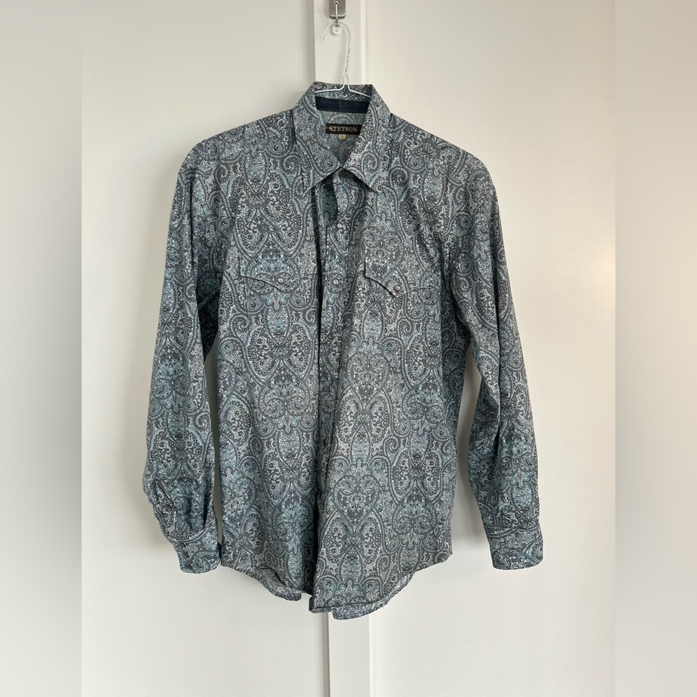 Stetson Paisley Dress Shirt
